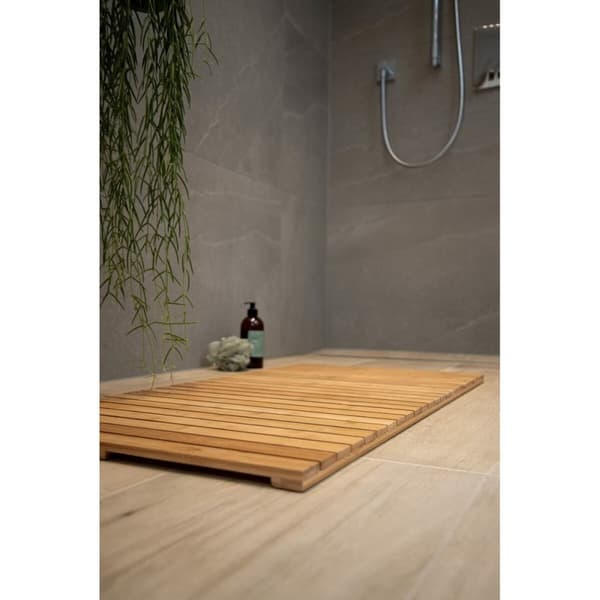 Platform Wenko 24610100 50 x 50 cm Indendørs/Udvendig Bambus