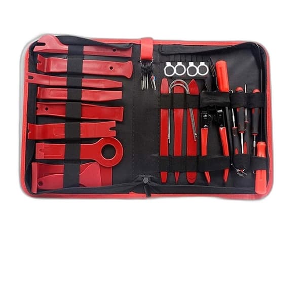 Bil Interiør Lyd Trim Fjernelsesværktøj - Klemmepanel Fastgørelsesnitter Afbrydelsesbøjle 38pcs With 190clip 98