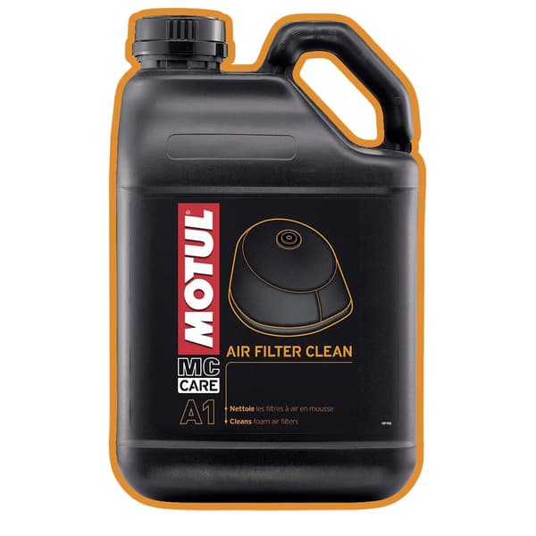 Motul A1 Air Filter Clean 5l Oranssi