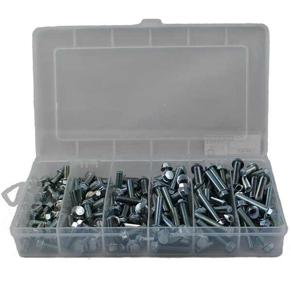 Holeshot Skruesæt M6 Various Lengths 150 Enheder Transparent