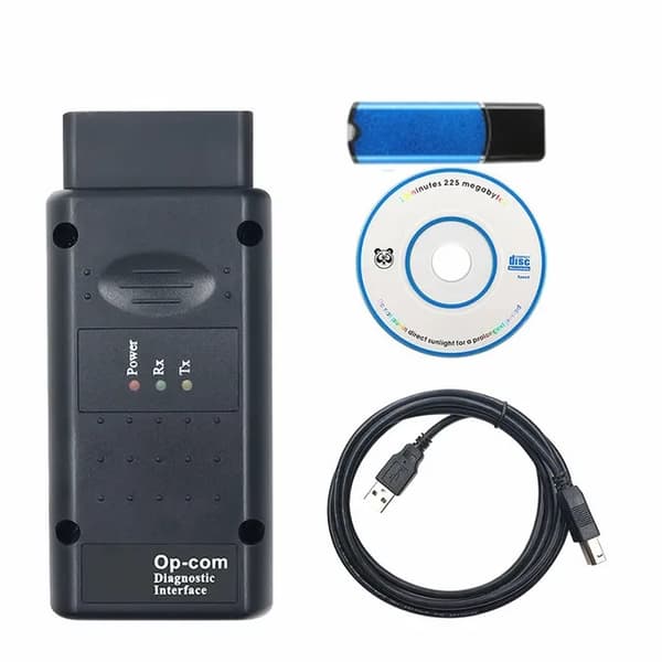 Opcom V195, OBD 2 -koodinlukija, Opel-autojen diagnoosityökalu, opcom 170