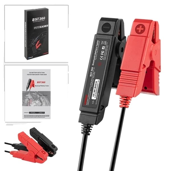 Bluetooth-akkutestiliitinanalysaattori, langaton yhteys, laaja yhteensopivuus, BST-360