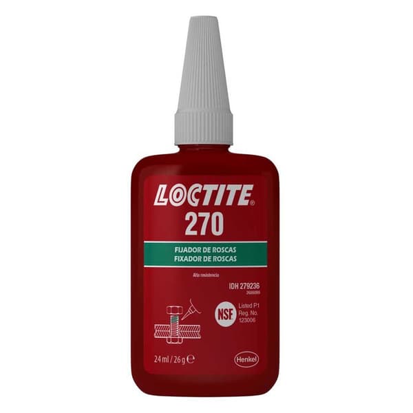 Loctite Trådlås 270 Bc 24ml Durchsichtig