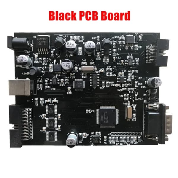 ECU Chip Tuning Værktøj, USB Dongle Kompatibilitet, Japanske Biler OBD2 Master Version, Sort PCB Board