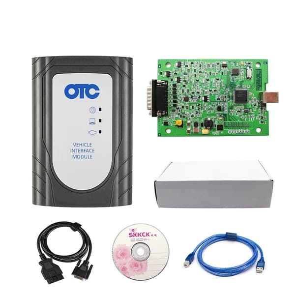 OTC Plus 3 I 1 Skanner, Diagnostisk Programmeringsverktyg, Kompatibilitet med Toyota Nissan/Vol, OTC med HDD