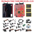 Miniatyrbillede 2 af 2: OBD2 Diagnostisk Værktøj, Ubegrænset Kess V5017, EU RØD PCB, 22PCS Adaptere