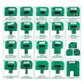 Miniatyrbillede 2 af 2: OBD2 Diagnostisk Værktøj, Ubegrænset Kess V5017, EU RØD PCB, 22PCS Adaptere