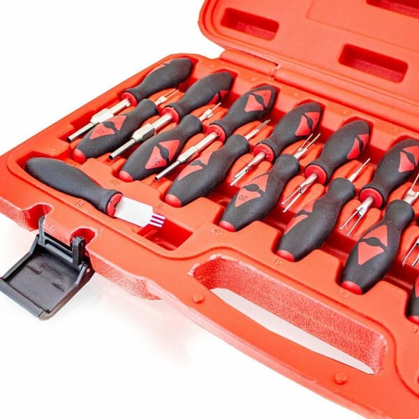 Set f�r urkoppling av stift av elektriska kontakter, ISO-set, 23 element