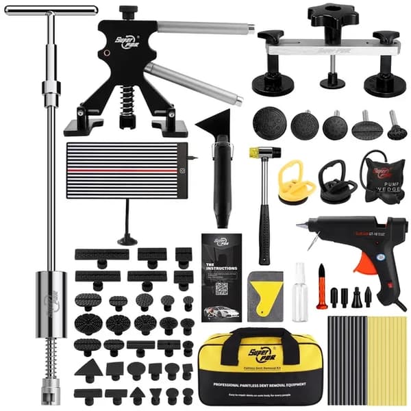 Bil Buler Reparations Kit, Professionelt Niveau, Malingfri Buler Fjernelse, Professionelt sæt, EU-stik