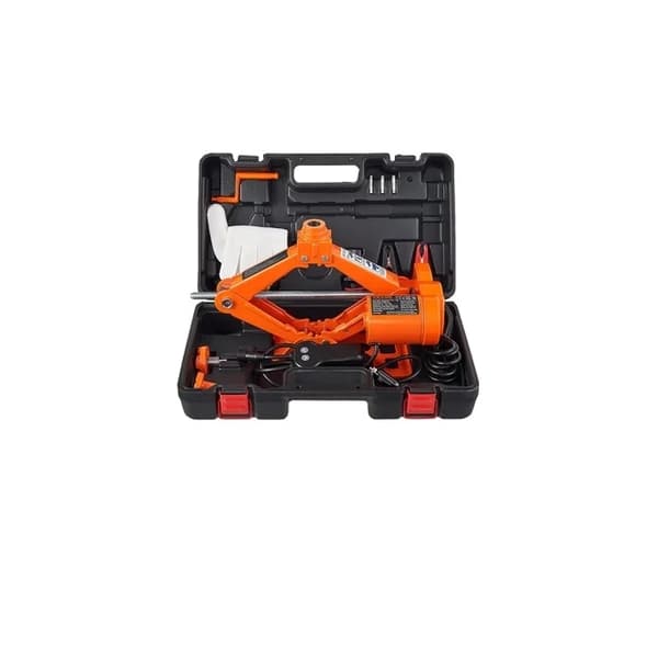 Elektrisk biljack, 3 ton løftekapacitet, DC 12V strømforsyning, Ingen Slagnøgle No Impact Wrench