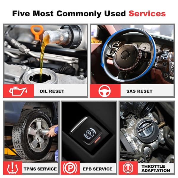 OBD2 Scanner, Diagnostiske Værktøjer, Motor ABS SRS Nulstilling, Global Version