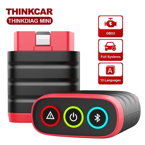 OBD2-skanneri, diagnosoi ajoneuvon ongelmat, elinikäinen ilmainen päivitys, THINKDAIG MINI