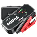 Miniatyrbillede 2 af 2: Jump Starter Power Bank, Bærbar, Auto Batteri Oplader, 6000A 20000mAh