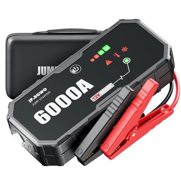 Jump Starter Power Bank, Bærbar, Auto Batteri Oplader, 6000A 20000mAh