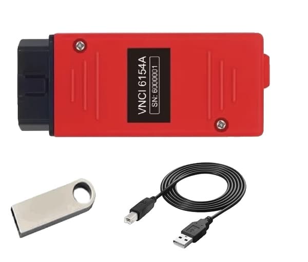 Bil Diagnostisk Scanner, CAN FD Support, Fuldt Funktion Dækning, VNCI 6154A