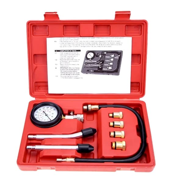 Kompressionstester, Motor Auto Benzin Gas Motor Zylinder, Motorrad Druckmesser