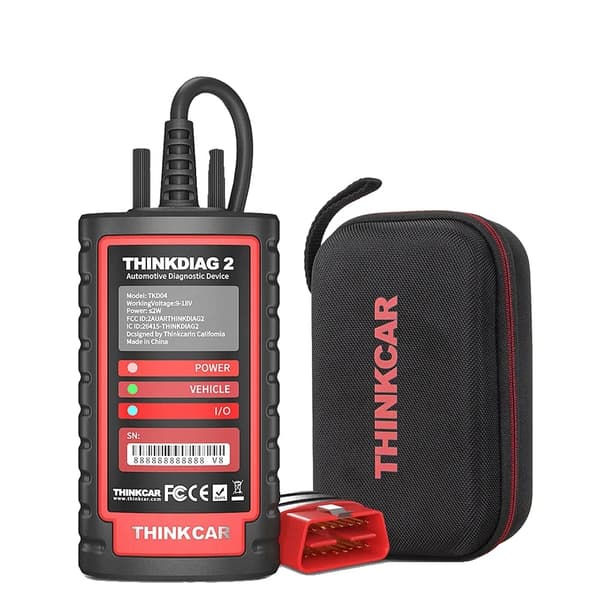 Auton diagnoosityökalut, kaikkien järjestelmien kattavuus, ECU-koodaus, THINKDIAG 2
