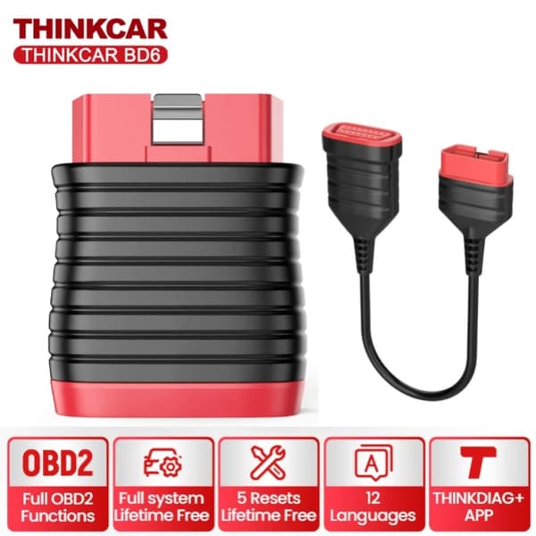 Bilscanner, ABS SRS TCM TPMS Diagnostisk Værktøj, IMMO Nulstil Scan Værktøj, BD6 og kabel