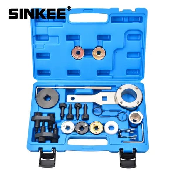 Motor Timing Værktøjssæt, Kompatibelt med VAG 18 20 TSI/TFSI EA888, Indeholder T10352 T40196 T40271 T10368 T10354, Model-1988