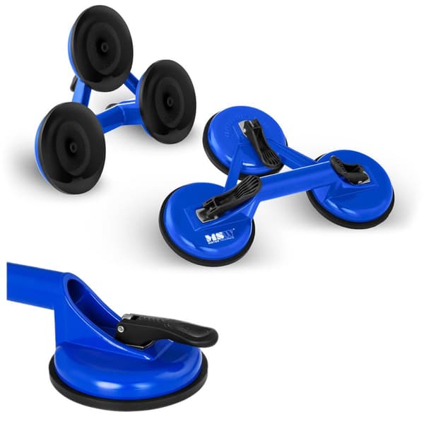 Sugekopholder til flytteglas, tredobbelt belastningskapacitet op til 120 kg, 2 stk.