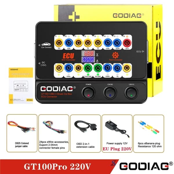 ECU-stik, OBDII Break Out Box, Testplatform, CAS-platform