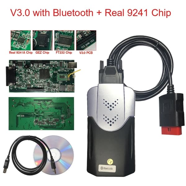 Diagnostiikkaskanneri, Bluetooth-yhteensopivuus, Multidiag Pro -yhteensopivuus, V90