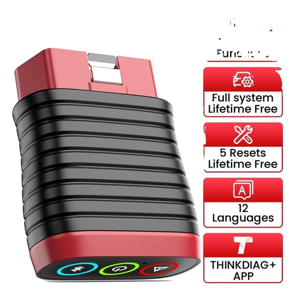 Bil Diagnostisk Værktøj, Bluetooth Forbindelse, Fuldt System Diagnose, THINKCAR BD6