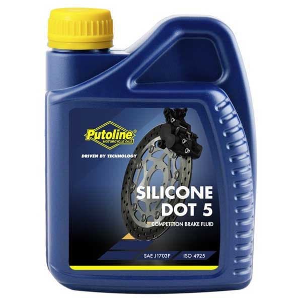 Putoline Dot 5 Silicone 500ml Bremse Væske Transparent