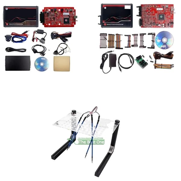 KESS V5.017 & KTAG V7.020, Obegränsad Användning, Flerspråkiga ECU Reparationsverktyg,KESS KTAG LED RAM