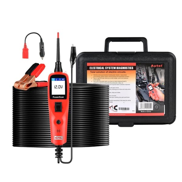 Autel Elektrisk System Diagnostisk Værktøj, TFT Skærm, 20ft Kabel,PS100, Engelsk
