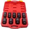 Miniatyrbillede 4 af 5: Deep Impact Socket Sæt, 9-Stykker Inkluderer 29-38mm Størrelser, Kompatibel med Luft- og Batteriværktøj