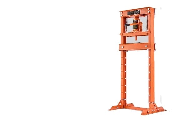 Hydraulisk verkstadspress, 12T lastkapacitet, justerbar höjd,6T