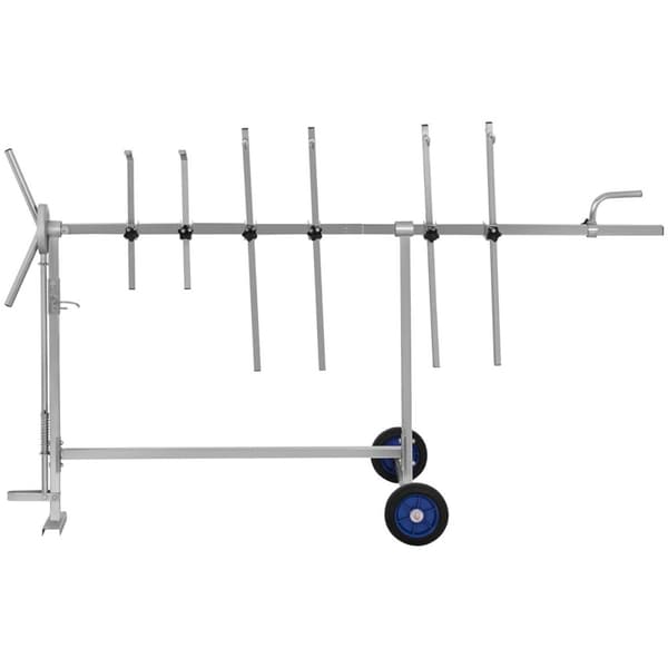 Stativ, roterande färgvagn, 360 upp till 90 kg, 6 armar, STANDARD