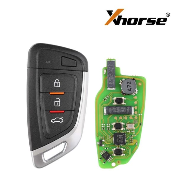 Xhorse XS Serie Smart Fjernbetjening, Universel Nøgleprogrammer, 5 stk. Inkluderet,5stk XSKF01EN