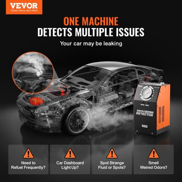 Automotive Smoke Machine, Effektiv lækagedetektion, Dobbelt tilstand drift, Høj output ydeevne