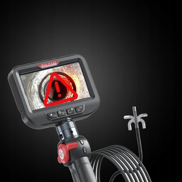 Tarkastuskamera BORESCOPIC Ralcam H408B ENDOSKOOPPI 8mm LED FULL HD + TOLLBOX
