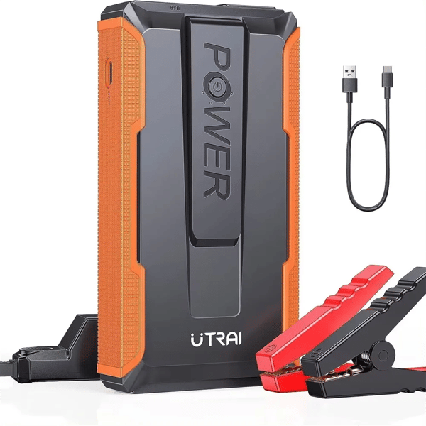 UTRAI Jump Starter, 6000A, Digital Skærm,1400A