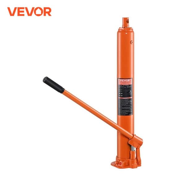 Hydraulisk Lang Ram Jack, 4 Tons Kapacitet, Enkelt Stempel Pumpe, Motorløfter Kompatibel