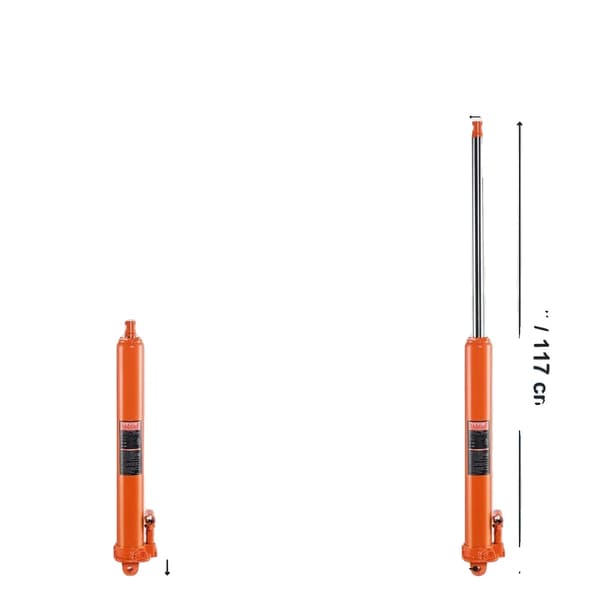 Hydraulisk Lang Ramme Jack, 8 Tons Kapacitet, Justerbar Højdeområde,3 ton