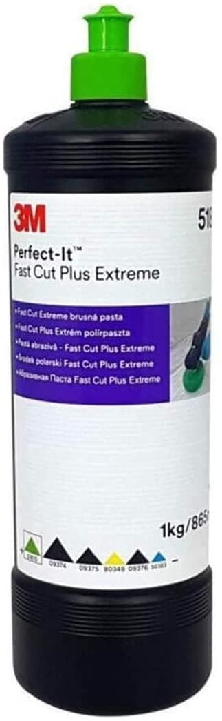 3M Fast Cut Polering Pasta + Pad Set