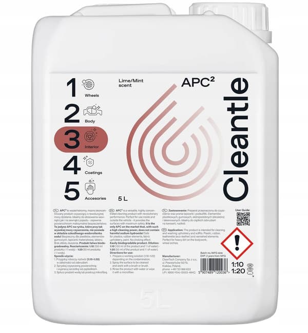 APC Universalrengöring CLEANTLE 5L