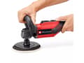Miniatyrbilde 4 av 5: Einhell CC-PO 1100/150 CE, Roterande polermaskin för bilen, 3500 RPM, 1100 W, Svart, Grå, Röd, 2,05 kg, AC