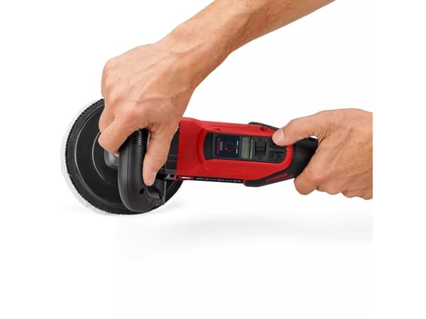 Einhell CC-PO 1100/150 CE, Roterande polermaskin för bilen, 3500 RPM, 1100 W, Svart, Grå, Röd, 2,05 kg, AC