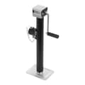 Miniatyrbillede 1 af 2: Trailer Jack Stand, 5000 lbs belastningsevne, manuel betjening,sort
