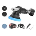 Miniatyrbillede 1 af 2: Trådløs bilpolermaskine, 900W effekt, 125MM pladetørrelse,1 Batteri, EU