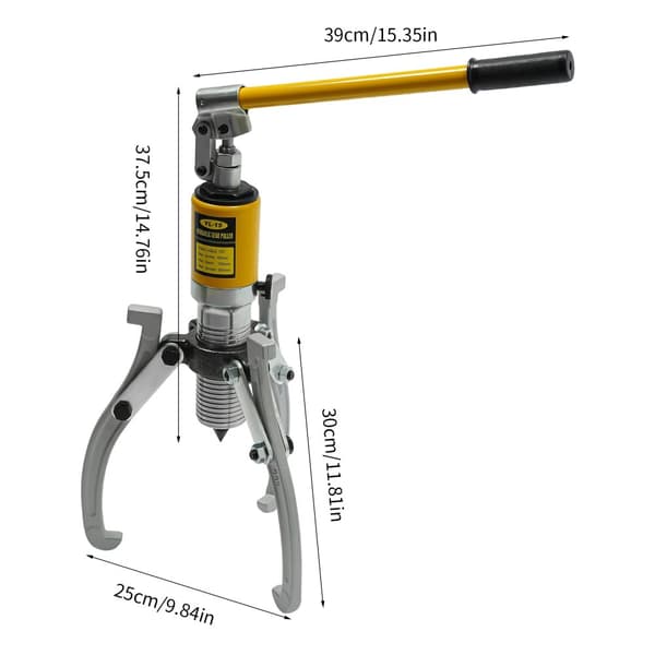 Hydraulinen Vetoavaimen Sarja, 15 Tonnin Teho, Maksimi 300mm Levitys, Ergonominen Suunnittelu