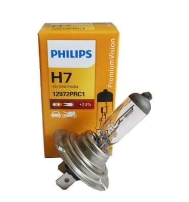 Philipsin halogeenipolttimo autoihin H7-sumuvalo kauko- ja lähivalojen valoille auto