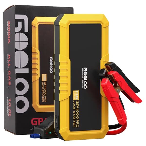 Starthjälp, 4000A Spänningsspik, 26800mAh Powerbank,P4000 Pro