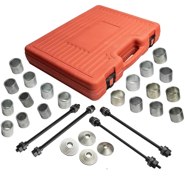 28 stk Universal Press Pull Sleeve Kit, Alsidig til lejeudtagning, Holdbar konstruktion, Kraftig opbevaringskasse