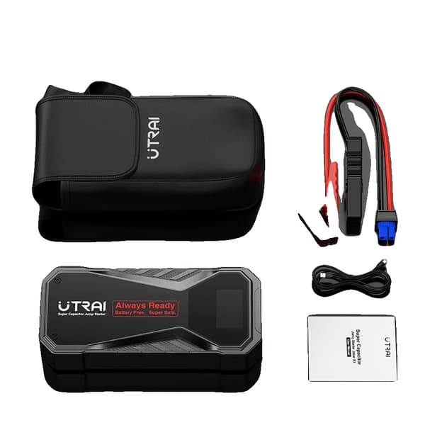 Superkondensaattori Käynnistysakku, 1000 A Huippuvirta, Tehokas USB-lataus,JS-X1 1000A